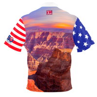 I AM Bowling USA 250 Grand Canyon Bowling Jersey BACK Image