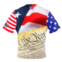 I AM Bowling USA 250 Independence Hall Bowling Jersey BACK Image