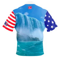 I AM Bowling USA 250 Niagara Falls Bowling Jersey BACK Image