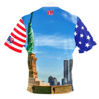 I AM Bowling USA 250 Statue of Liberty Bowling Jersey BACK Image