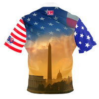 I AM Bowling USA 250 Washington DC Bowling Jersey BACK Image