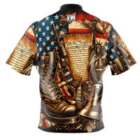 I AM Bowling We the People Bowling Jersey BACK Image
