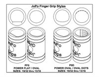 Jopo 7/8" Power Flat/Oval Black ALT Image