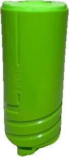 JoPo Twist Inner Sleeve with 1 1/4" Slug Green/Green