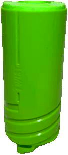 JoPo Twist Inner Sleeve with 1 1/4" Slug Green/Green