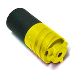 Top JoPo Grips Gear: JoPo Twist Inner Sleeve with 1 3/8" Slug Yellow/Black
