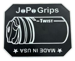 JoPo Twist Logo Rubber Shammy Black