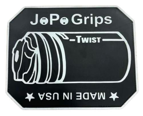 JoPo Twist Logo Rubber Shammy Black