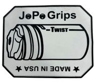 JoPo Twist Logo Rubber Shammy White MAIN Image