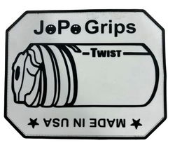 JoPo Twist Logo Rubber Shammy White