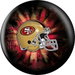 Review the KR NFL San Francisco 49ers Viz-A-Ball