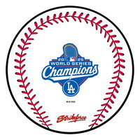 KR Strikeforce 2025 World Series Champions Los Angeles Dodgers Round Shammy MAIN Image