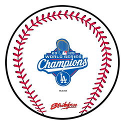 KR Strikeforce 2025 World Series Champions Los Angeles Dodgers Round Shammy