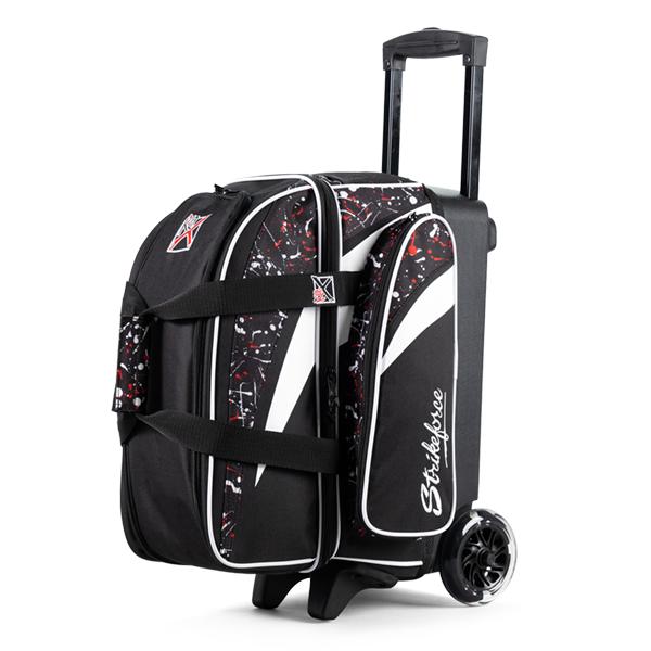 KR Strikeforce Cruiser Double Roller Black/Red/White Splash