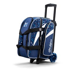 KR Strikeforce Cruiser Double Roller Navy/Blue/White Splash Bowling Bags