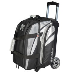 KR Strikeforce Cruiser LUX Double Roller Silver Bowling Bags