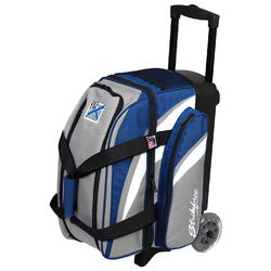 KR Strikeforce Cruiser Smooth Double Roller Grey/Navy Bowling Bags