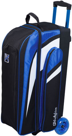 KR Strikeforce Cruiser Smooth Triple Roller Royal Bowling Bags