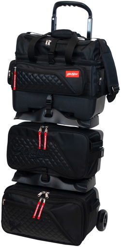 KR Strikeforce Diamond 6 Ball Roller Black Bowling Bags