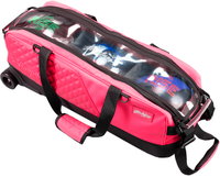KR Strikeforce Diamond Slim Triple Tote w Shoe Bag Pink LE ALT Image