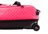 KR Strikeforce Diamond Slim Triple Tote w Shoe Bag Pink LE ALT Image
