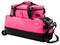 KR Strikeforce Diamond Slim Triple Tote w Shoe Bag Pink LE ALT Image