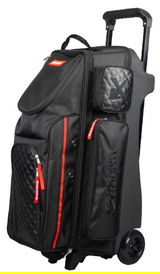 PopularRolling Bags: KR Strikeforce Diamond Triple Roller Black