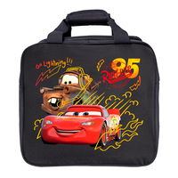 KR Strikeforce Disney Cars Go Lightning Single Tote Black MAIN Image