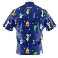 KR Strikeforce Disney Inside Out Characters Bowling Jersey BACK Image