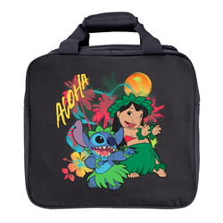 KR Strikeforce Disney Lilo & Stitch Aloha Single Tote Black Bowling Bags