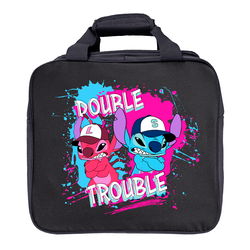 KR Strikeforce Disney Lilo & Stitch Double Trouble Single Tote Black Bowling Bags