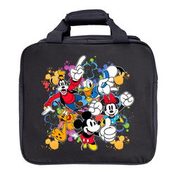 KR Strikeforce Disney Mickey & Friends Single Tote Black Bowling Bags