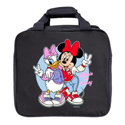 KR Strikeforce Disney Minnie Mouse & Daisy Duck Besties Single Tote Black Bowling Bags