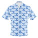 Review the KR Strikeforce Disney Stitch Blue Pattern Bowling Jersey