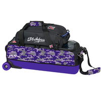 KR Strikeforce Fast Slim Triple Roller Tote Purple Camo ALT Image