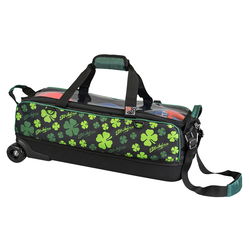 KR Strikeforce Fast Slim Triple Roller Tote Shamrocks Bowling Bags