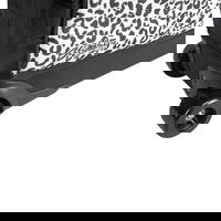 KR Strikeforce Fast Slim Triple Roller Tote White Leopard ALT Image