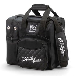 KR Strikeforce Flexx Diamond Single Tote Black Bowling Bags