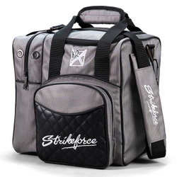 KR Strikeforce Flexx Diamond Single Tote Silver Bowling Bags