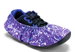 Review the KR Strikeforce Flexx Shoe Cover Purple/White/Blue Splash