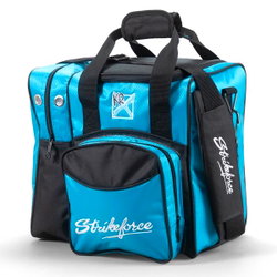 KR Strikeforce Flexx Single Tote Caribbean Blue/Black Bowling Bags