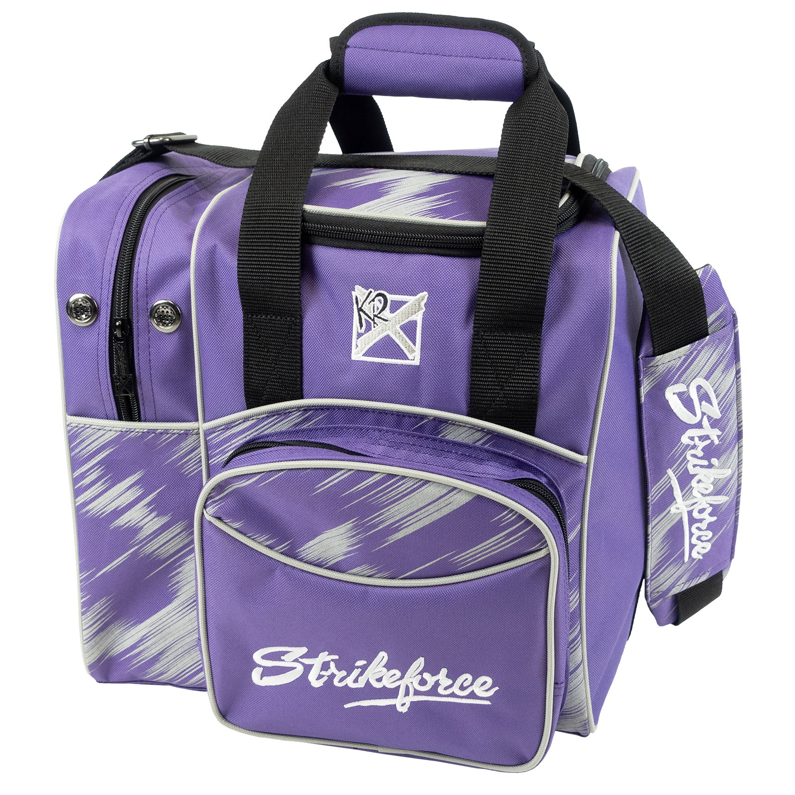 KR Strikeforce Flexx Single Tote Purple/Silver Scratch