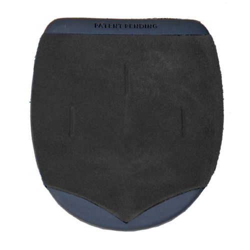 KR Strikeforce H-7 Black Leather Heel MAIN Image