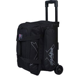 KR Strikeforce Hybrid X Double Roller Black Bowling Bags