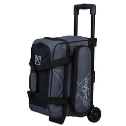 KR Strikeforce Hybrid X Double Roller Charcoal Bowling Bags