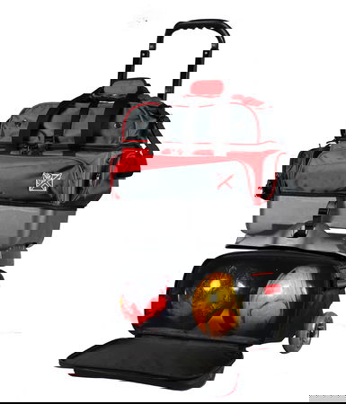 KR Strikeforce Konvoy 4 Ball Roller Red/Smoke