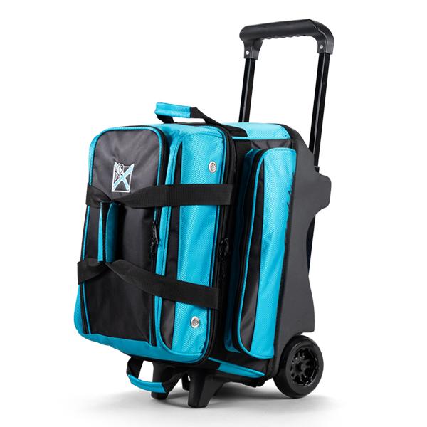 KR Strikeforce Konvoy Double Roller Black/Caribbean Blue