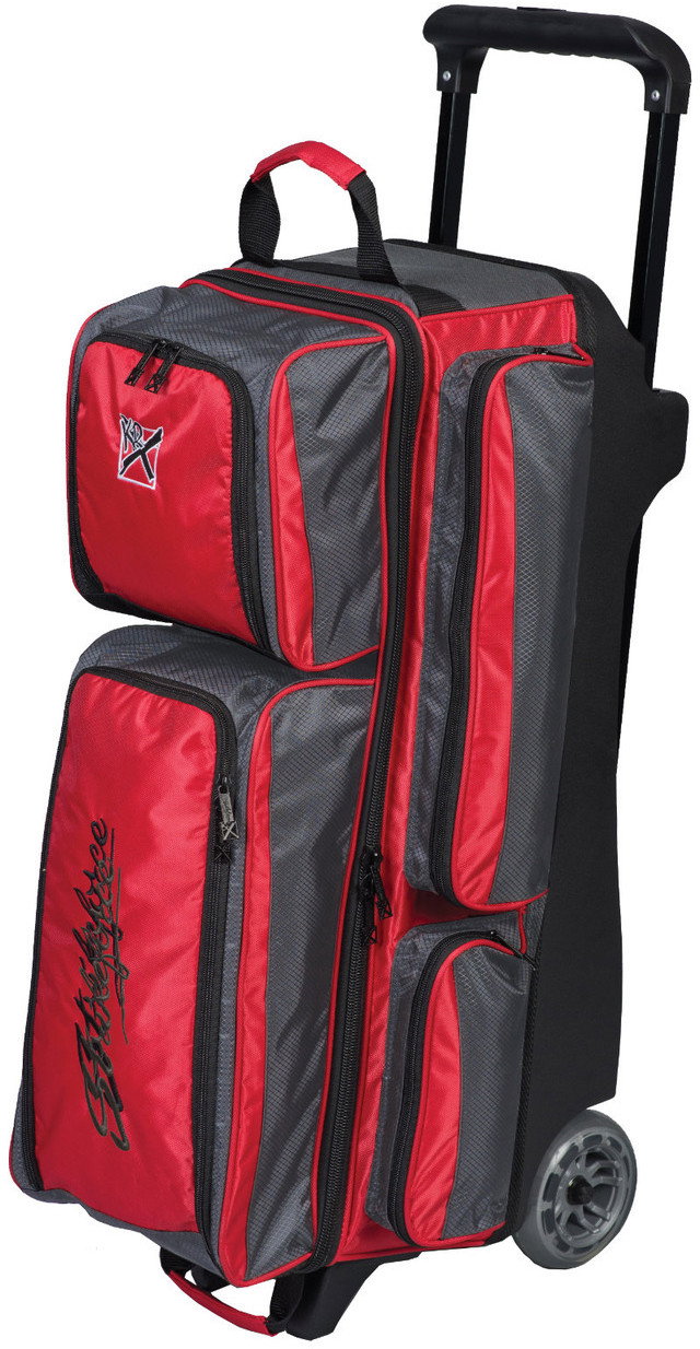 KR Strikeforce Konvoy Triple Roller Red/Smoke