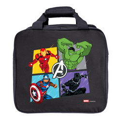KR Strikeforce Marvel Avengers Single Tote Black Bowling Bags