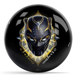KR Strikeforce Marvel Black Panthers Wakanda Forever Badge Bowling Balls